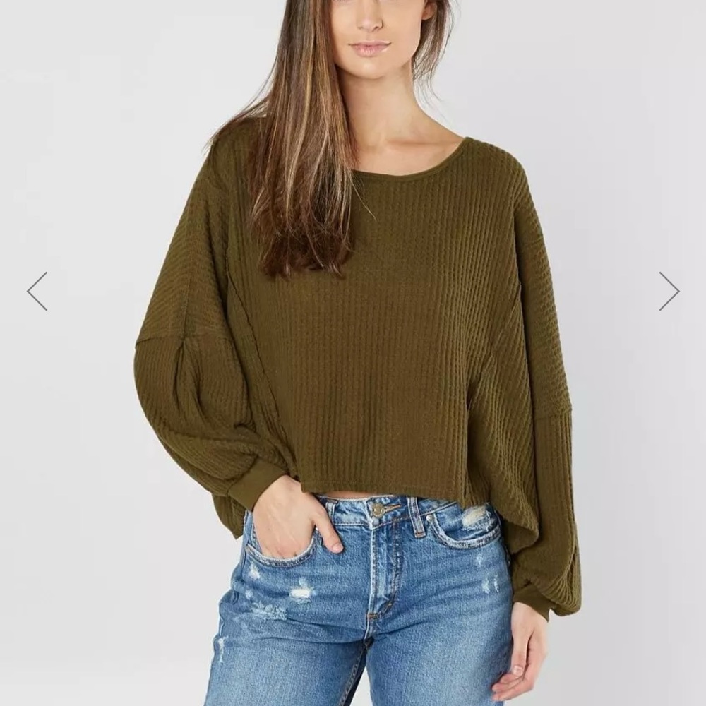 Free people love me thermal top